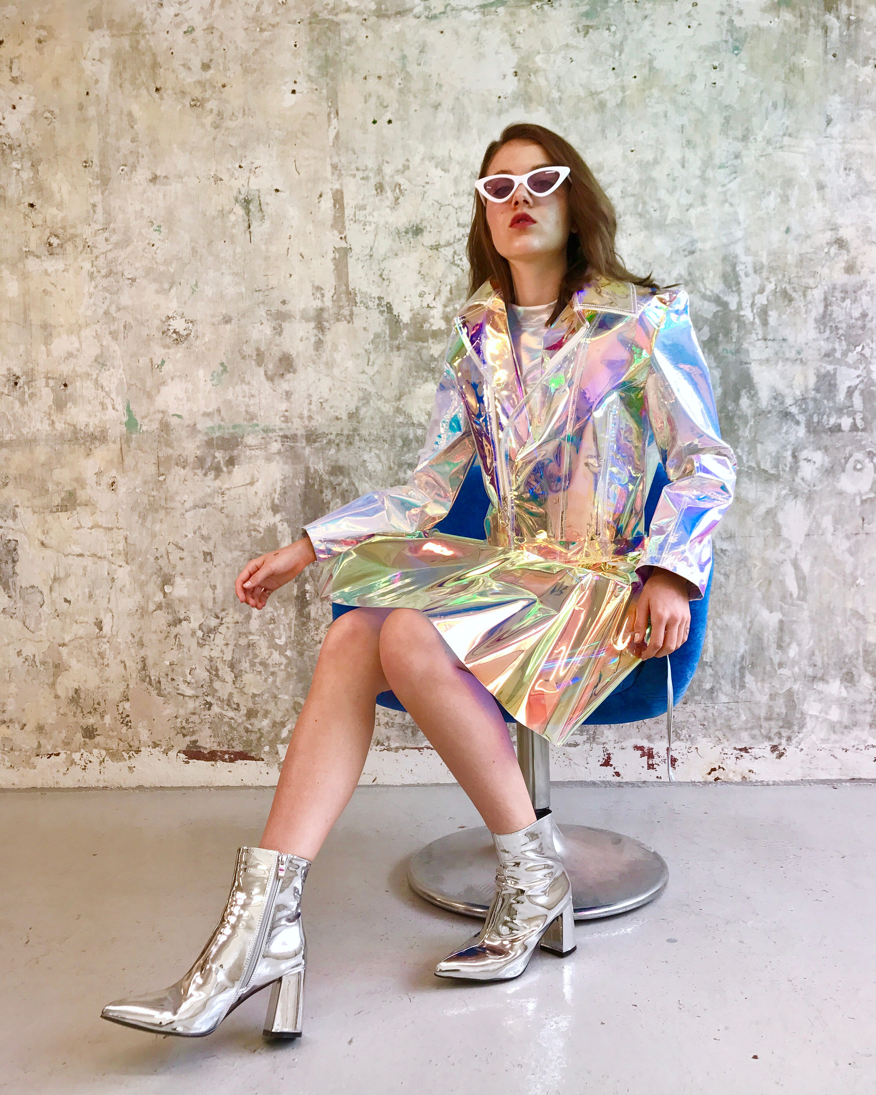 Holographic rainbow  Skirt