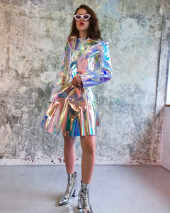 Holographic rainbow  Skirt