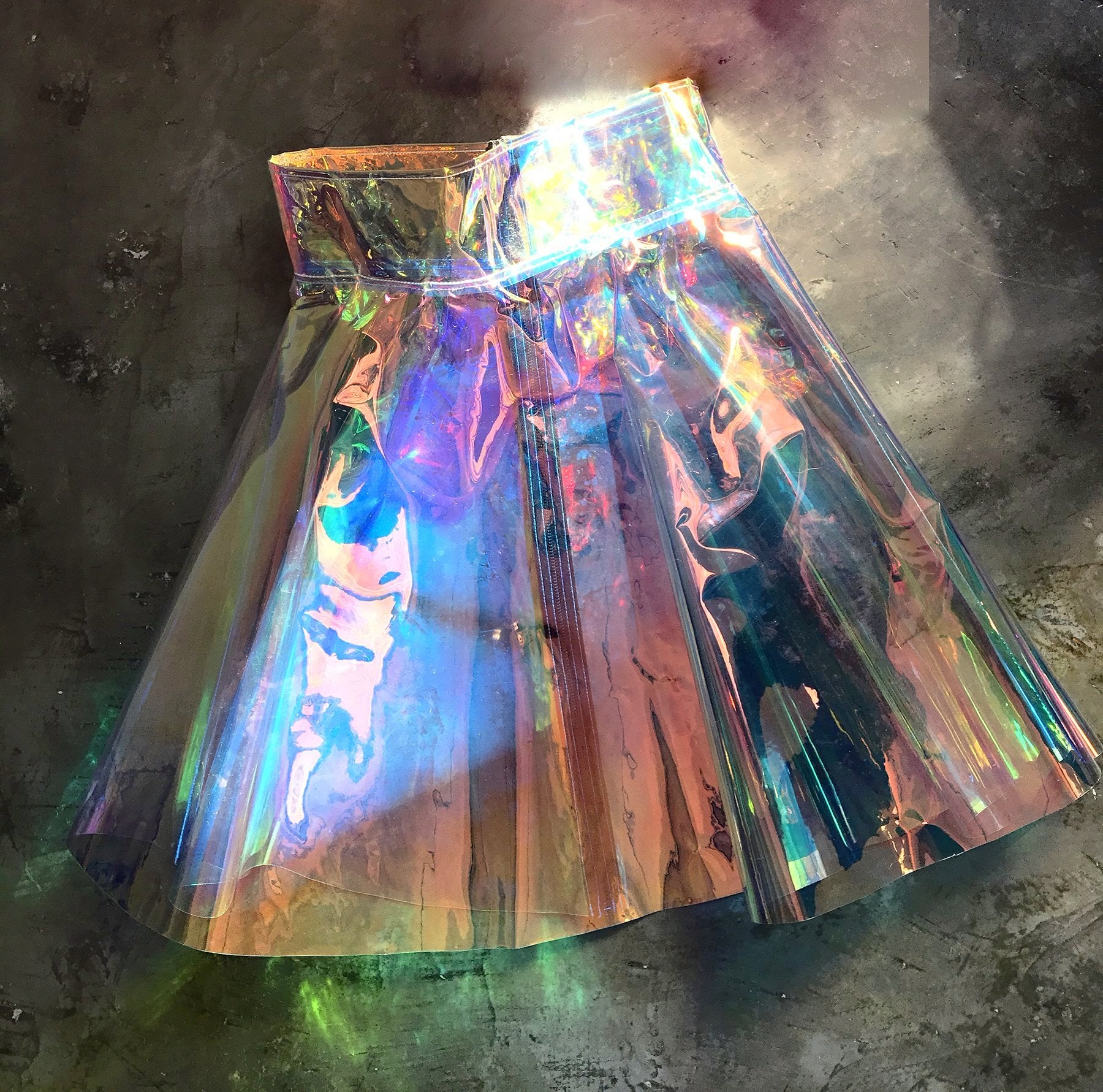 Holographic rainbow  Skirt